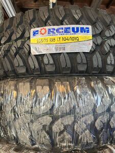 【在庫処分】 フォーセム 輸入タイヤ 235/75R15 2021年製 4本セット N-2