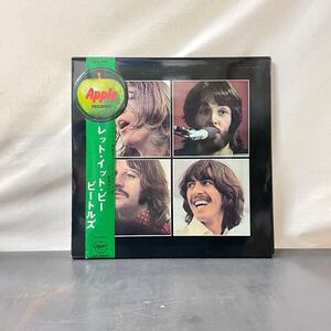 ☆LP BOX☆帯/初版写真集付☆美盤☆希少☆ビートルズ レット・イット・ビー ボックス Apple AP-9009 THE BEATLES LET IT BE レコード 