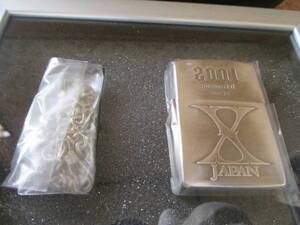 ZIPPO 『X-JAPAN Memorial Collection 限定品』2001年1月製造 ヨシキ トシ ヒデ パタ スギゾーオイルライター ジッポ 廃版激レア 未使用品