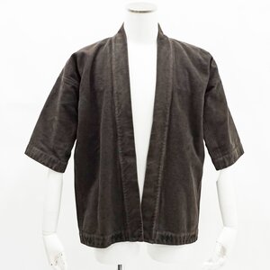 ◆【visvim ビズビム】SANJURO KIMONO 0118405013010 ジャケット ダークブラウン 2