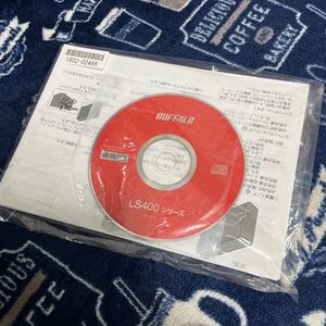 バッファロー BUFFALO LS400シリーズ　CD-ROMと説明書