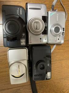 OLYMPUS mju: ミュー　zoom deluxe Canon キャノン　AUTOBOY 155 A S KONICA コニカ　BIGMINI NEO-R フィルムカメラ コンパクト 