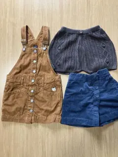 GAP.tete a tete.UNIQLO女の子110サイズ3点まとめ売り