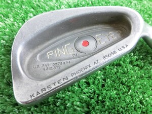 ♪PING ピン EYE2 KARSTEN 赤ドット 赤目 / 3番 アイアン 単品 純正スチールシャフト ZZ LITE FLEX-不明 ♪M1376