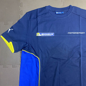 MICHELIN　ミシュラン　Tシャツ　ネイビー　Lサイズ相当　綿100％　新品・未使用