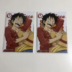 ONE PIECE 生ブロマイドA セット　ルフィ　ゾロ　サンジ　ロー　キッド