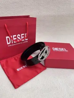 DIESELã�®é»’ã�„ãƒ™ãƒ«ãƒˆ ã‚µã‚¤ã‚ºï¼ˆ85cmï¼‰