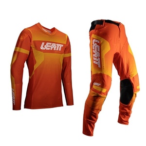 XL/34インチ MXウエア 上下セット LEATT 5.5 フレイム ジャージ＆パンツ モトクロス 正規輸入品 WESTWOODMX 25