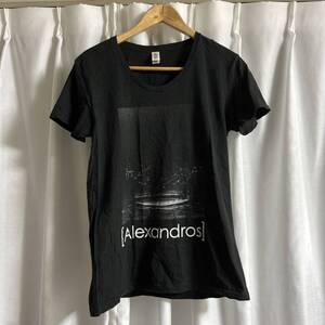 Alexandros アレキサンドロスTシャツ　ブラック　Mサイズ