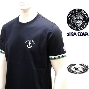 シナコバ Tシャツ 半袖 L ゴルフ タウンウェア ORGANIC COTTON BIOFUSION メンズ 新作24SS 24032320 sc KAs m 24120540