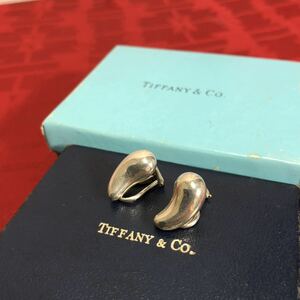 SV925 銀無垢 TIFFANY ティファニー ビーンズ イヤリング