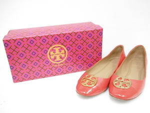 13/美品 TORY BURCH トリーバーチ フラットシューズ パンプス 6M