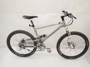 MONGOOSE マングース MTB CANAAN Elite Mサイズ 2007年製 SHIMANO Deore搭載 26インチ シルバー 配送/来店引取可 ∽ 70B99-3