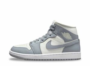 Nike WMNS Air Jordan 1 Mid "Grey/Sail" 24cm BQ6472-115