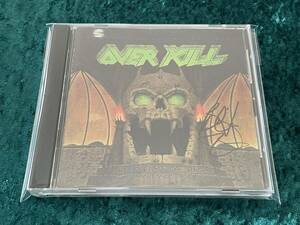 ★OVERKILL★サイン入り★THE YEARS OF DECAY★CD★オーバーキル★ザ・イヤーズ・オブ・ディケイ★