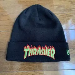 new era thrasher ビーニー