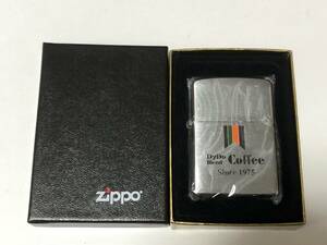 未使用 ケース付き ZIPPO ジッポー ダイドー ブレンド コーヒー Dydo Blend Coffee 2004年製 アメリカ USA オイルライター MADE IN USA