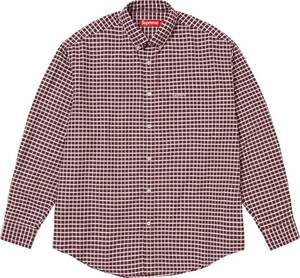 Supreme 23FW Week1 Loose Fit Oxford Shirt チェックシャツ オックスフォードシャツ XXL Brown Plaid NEIGHBORHOOD SAPEur STUSSY