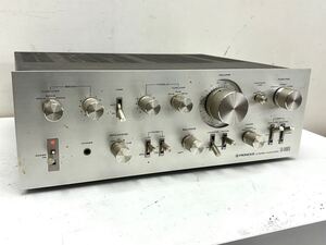 1円〜 PIONEER パイオニア SA-8800Ⅱ プリメインアンプ アンプ ステレオ オーディオ 音響機器 通電確認 当時物 本体 レトロ 音楽 