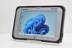 1円スタート タブレットPC Windows11 WPS office搭載 Panasonic タフパッド Core m5 メモリ4GB SSD128GB 7インチ WWAN カメラ Bluetooth