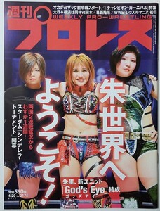 週刊プロレス No.2175★朱世界へようこそ! 朱里、新ユニット「God