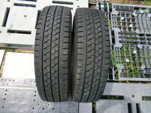 195/80R15 107/105L LT BRIDGESTONE BLIZZAK VL1 2本組 管理YN21R68-W0081