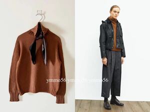 美品 MARGARET HOWELL マーガレットハウエル 秋冬定番 ウールカシミヤ タートルネックニット 35,200円 カタログ掲載