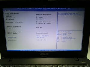 【ジャンク】ASUS X200M (液晶不調) Intel Celeron N2830/メモリ4GB/11.6型 WXGA(1366×768)/管理番号:NPC2409-264