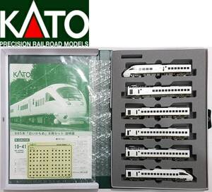 極美品 KATO 10-410 885系 「白いかもめ」 6両セット (M)JR九州 交流特急形電車 長崎 博多 大分 白いソニックNゲージ動力車カトー鉄道模型