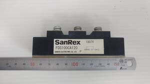  SanRex 1D07X FDS100CA120 パワーダイオードモジュール 中古 1個