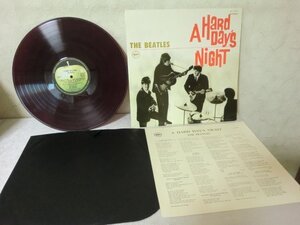 (A)何点でも同送料 LP/レコード/赤盤/THE BEATLES ビートルズがやって来る ヤア！ヤア！ヤア！ サウンドトラック盤 AP-8147