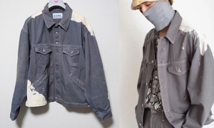 NOMA t.d. ノーマティーディー 23SS Painter Tracker Jacket ペインター トラッカージャケット デニムジャケット型ブルゾン サイズ3 TT