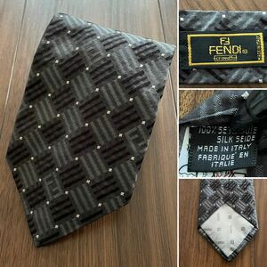 ☆ネクタイ☆FENDI フェンディ☆SOIE SILK シルク ☆イタリア製☆