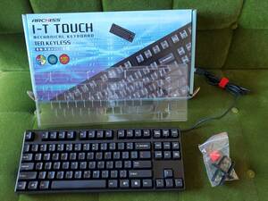  I-T Touch AS-KB87C 英語テンキーレス キーボード CHERRY 青軸