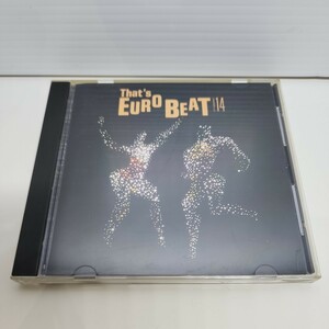 23122102 THAT’S EUROBEAT VOL.14　29B2-80　ザッツユーロビート　 CD