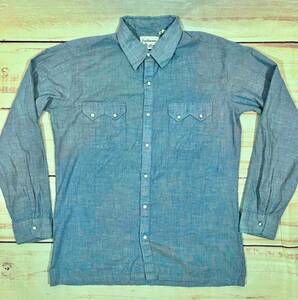 USA直輸入BonHomme Westerner Western Shirt 古着ウエスタンシャツ USED　Size16-161/2（Lサイズ）OTU-08