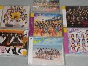 SKE48 新品CD　7枚セット　前のめり　他 　レターパックプラス　e