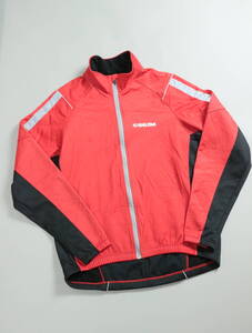 X44/PEARL IZUMI/パールイズミ/WIND BREAK/SINGTEX 5000/サイクリングウェア/ジャージ/サイクルウェア/ジャケット/メンズ/XLサイズ/レッド