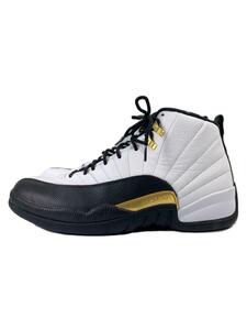 NIKE◆AIR JORDAN 12 RETRO_エア ジョーダン 12 レトロ/29cm/WHT/CT8013-170