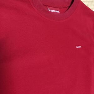 Supreme シュプリーム　スウェット　ポーラーテック　スモール　ボックス　ロゴ　トレーナー　Small Box Logo crewneck Polartec 美品　