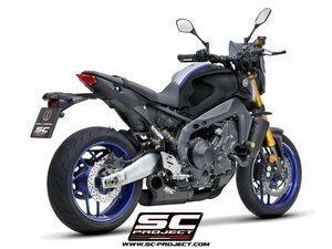 【国内在庫】SC-PROJECT SCプロジェクト フルエキゾーストシステム3-1 & STR-1サイレンサー ブラック EURO5 YAMAHA MT-09 