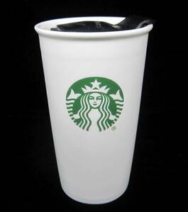 STARBUCKS （スターバックス）陶器タンブラー　ホワイト 295ml