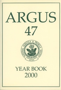 ■ARGUS 47 Yearbook（会報）2000　検：プリムラ・さくらそう・オーリキュラ・アリオニー・プリムローズ