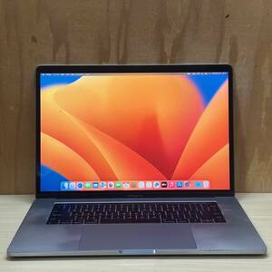 Macbook Pro A1707 2017◆Core i7-7920HQ◆メモリ16GB◆SSD512GB◆Radeon Pro 555◆タッチバー◆USキー