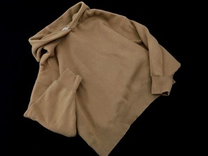 MOUSSY マウジー 裏起毛 プルオーバー パーカー sizeF/ベージュ ◇■ ☆ ekc7 レディース