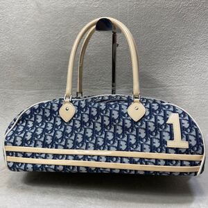 ☆美品☆ Christian Dior クリスチャン　ディオール　トロッター　ミニボストンバッグ　ハンドバッグ　肩掛け○ No.1