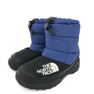 良好◆THE NORTH FACE ザノースフェイス ブーツ UK13◆ ブルー キッズ 子供靴 シューズ boots キッズ ヌプシ