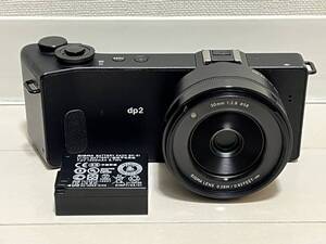 Foveon X3 Quattro dp2 Quattro 45mm相当 単焦点レンズ (SIGMA シグマ) APS-C フォビオン コンパクトデジタルカメラ オールドコンデジ