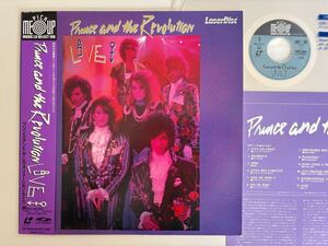 Prince and the Revolution / LIVE 帯付LD SM037-3472 プリンス85年NYライヴ,Let