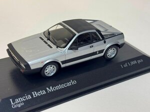 ▽ Minichamps ミニチャンプス 1/43 Lancia ランチア Beta Monte Carlo 1980 シルバー LHD 左ハンドル 400125761